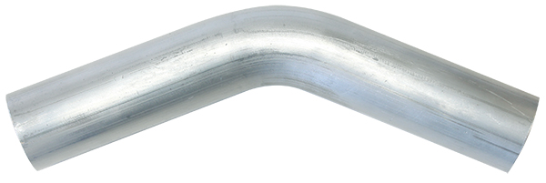 ALUM MANDREL 45 DEG 1.00" O.D 25MM WALL 2MM 140MM LEG