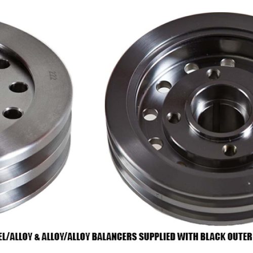 FORD FALCON XF ON 6 CYL BALANCER STEEL/ALLOY 4 BOLT