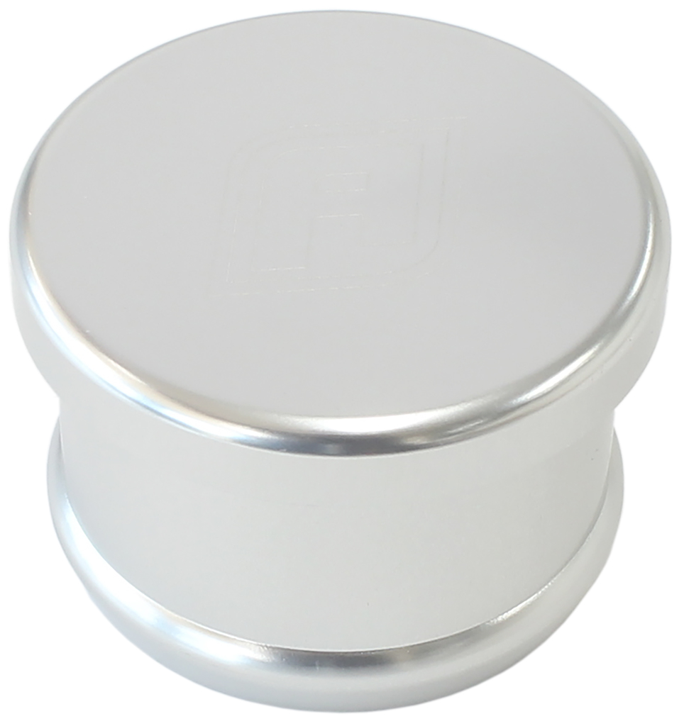 BLOCK OFF PLUG 34MM SILVER FOR BLOW OFF VALVE