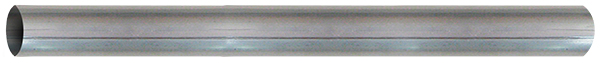 ALUMINIUM TUBE STR 1.00" O.D 25MM WALL 2MM 1M LONG