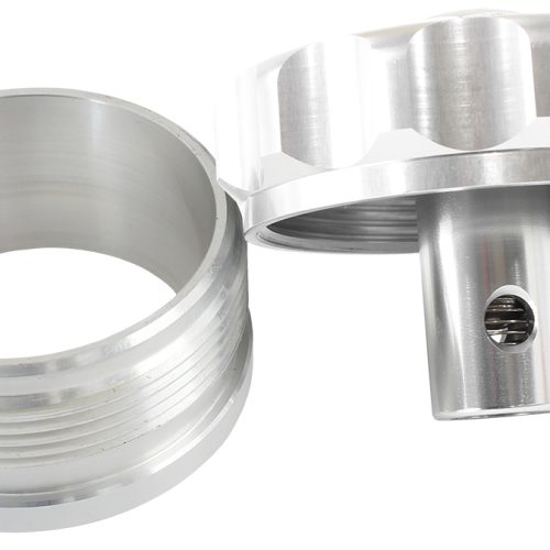 2″ ALUM WELD BUNG AND CAP     SILVER WITH ROLL OVER VALVE