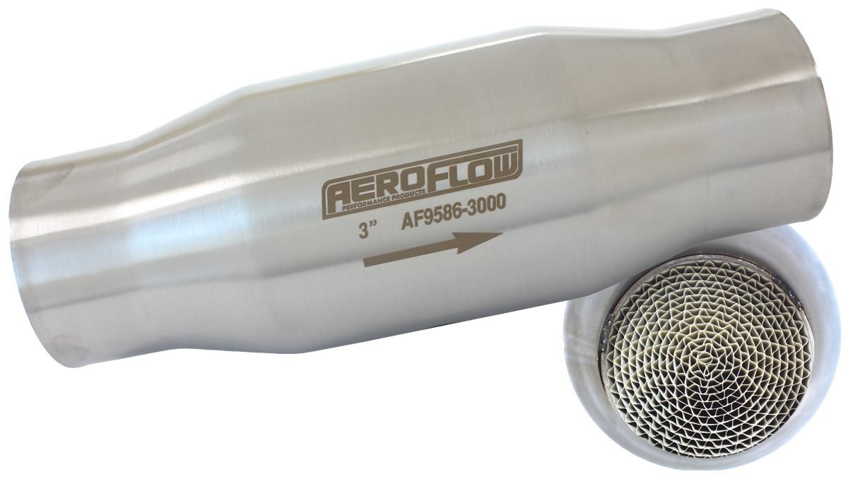 50 CELL PER INCH METALLIC CATALYTIC CONVERTOR 3" O.D