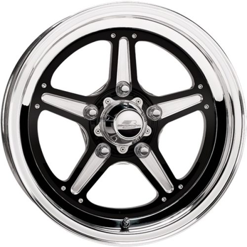 STREET LITE 15×8″  BLACK      5×4.5 BC, 5.50″ BACKSPACE