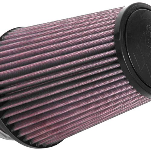 KNRU-4680 K&N 4″ Clamp On Tapered Air Filter4″ Top, 6″ Base, 7″ Tall