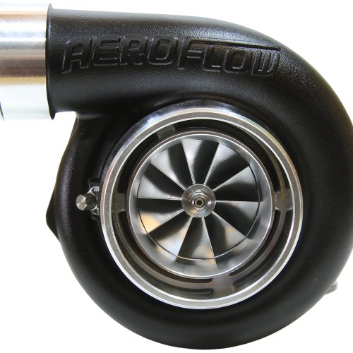 AF8005-3125BLK Aeroflow Boosted 6762.83 V Band Reversev Band Outlet Gtx3584 Black