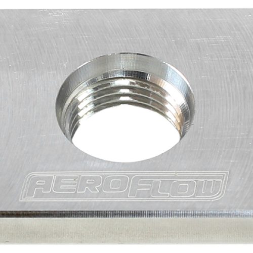 WELD IN ALLOY PLATE -6 ORB PORTS FOR VACUUM INTERCOOLER
