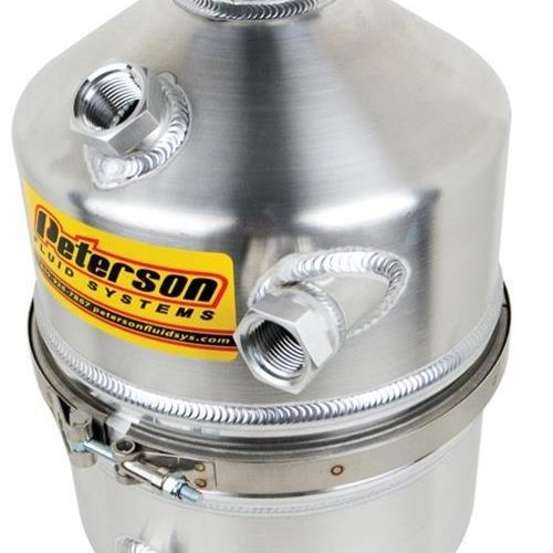 OIL TANK 3 GAL SCAV DUAL INLET16″ HIGH x 9″ DIA  DRY SUMP