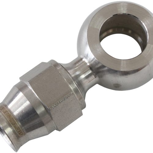 AF213-04 Aeroflow  4 Straight Banjo Hose End Eye Size 7/16