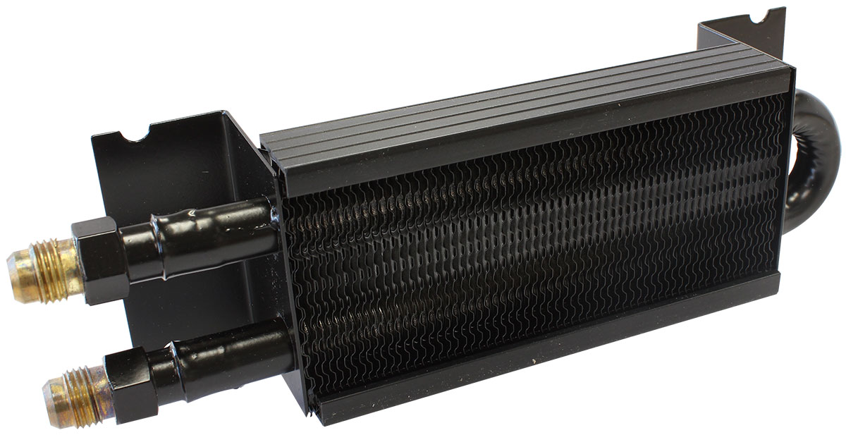 COMPACT FLUID COOLER POWER STEER / FUEL COOL -6AN