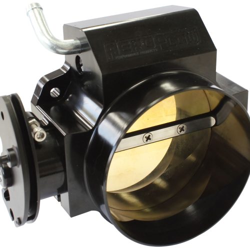 GM LS 105MM THROTTLE BODY BLACK USES STD IDLE & TPS