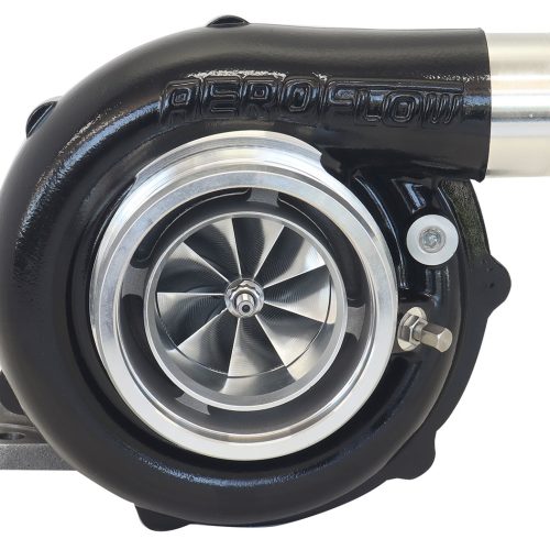 AF8005-3060BLK Aeroflow Boosted 6262.82 T3 Flange V Band Outlet G35 900 Black