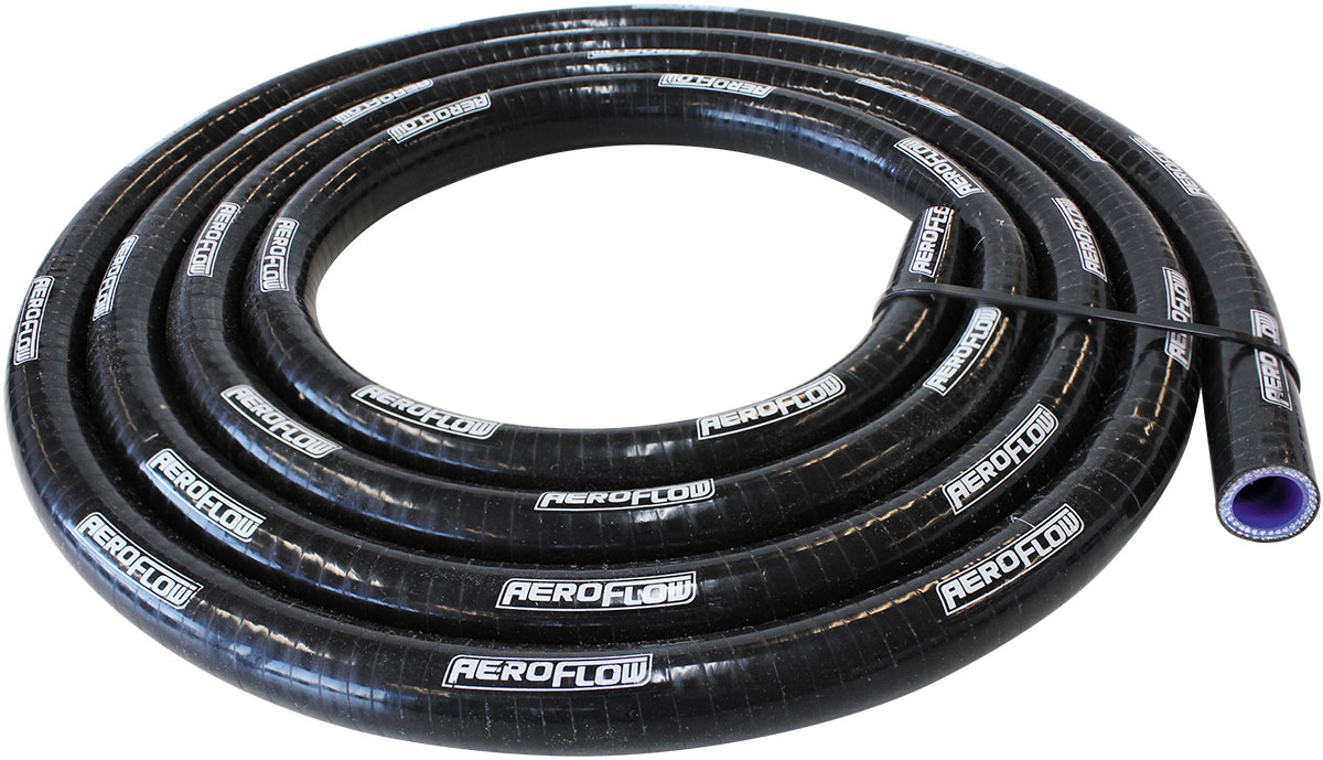 Reinforced Silicone Hose BlackHeater 3/8" 10mm 13 Ft 4m long