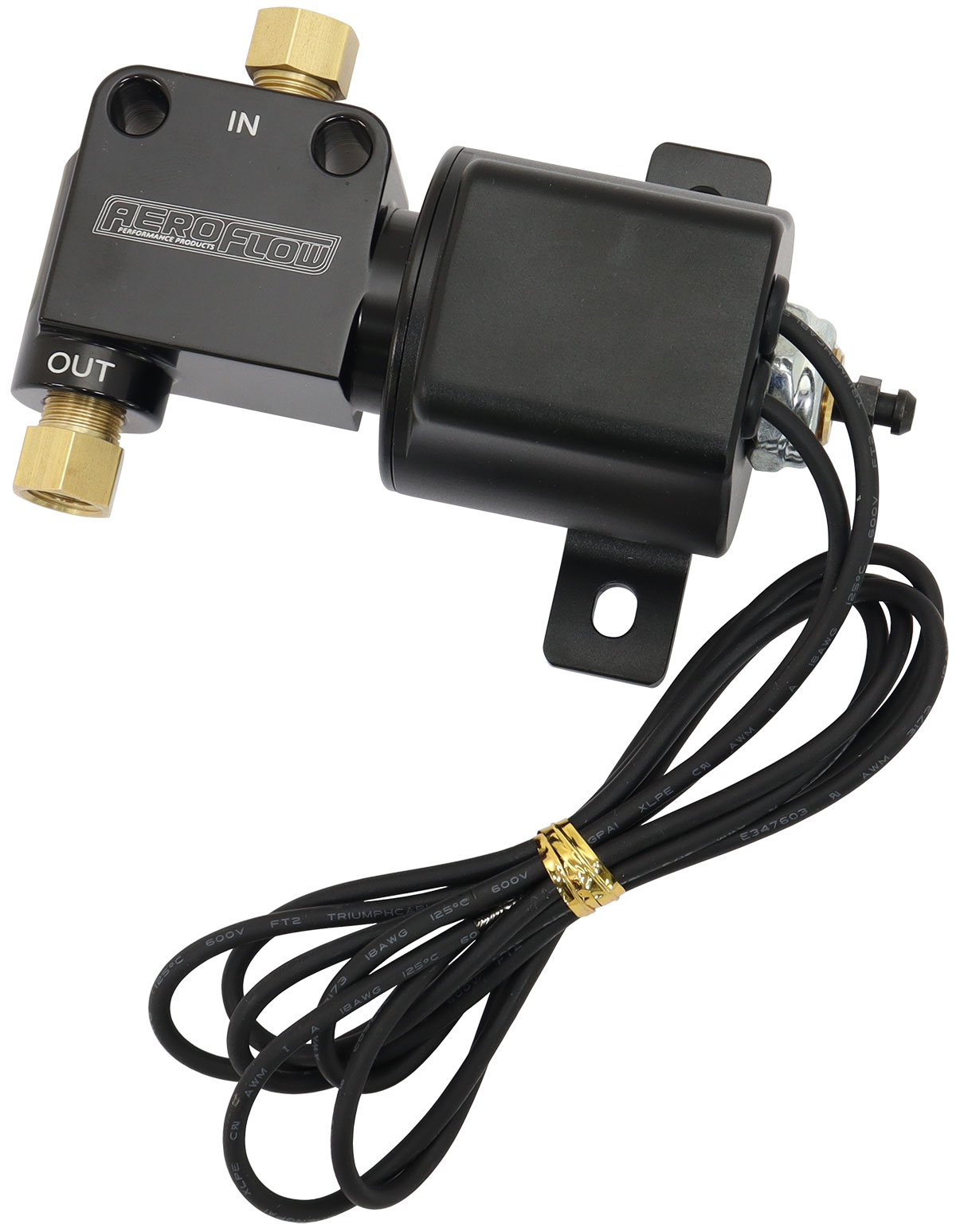 BRAKE LINE SHUT OFF VALVE ELECTRIC SOLENOID 1/8" NPT