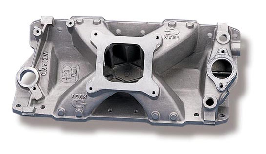 WEIAND S/B CHEV INTAKE MANIFOL2800-7200RPM SINGLE PLANE
