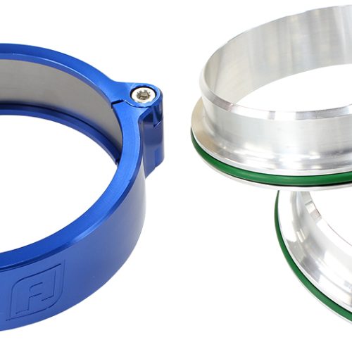2.75″ BILLET INTERCOOLER CLAMPSTAINLESS STEEL BLUE CLAMP