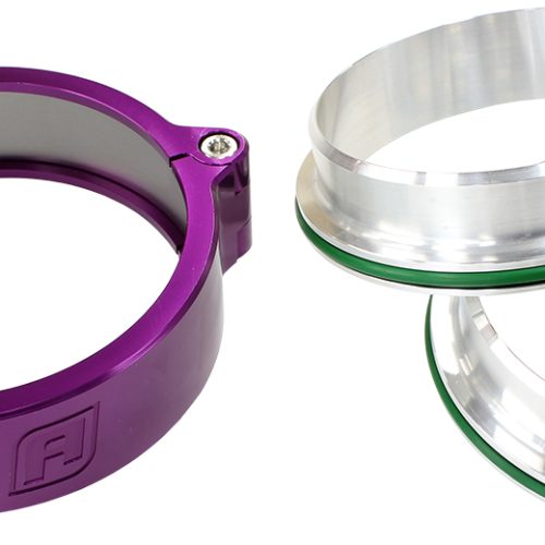 5.0″ BILLET INTERCOOLER CLAMPSSTAINLESS STEEL PURPLE CLAMP