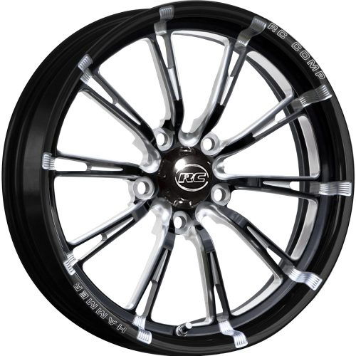 HAMMER ECLIPSE BLACK 17×4.5   5×4.75″ 2.25 B/S. FRONT
