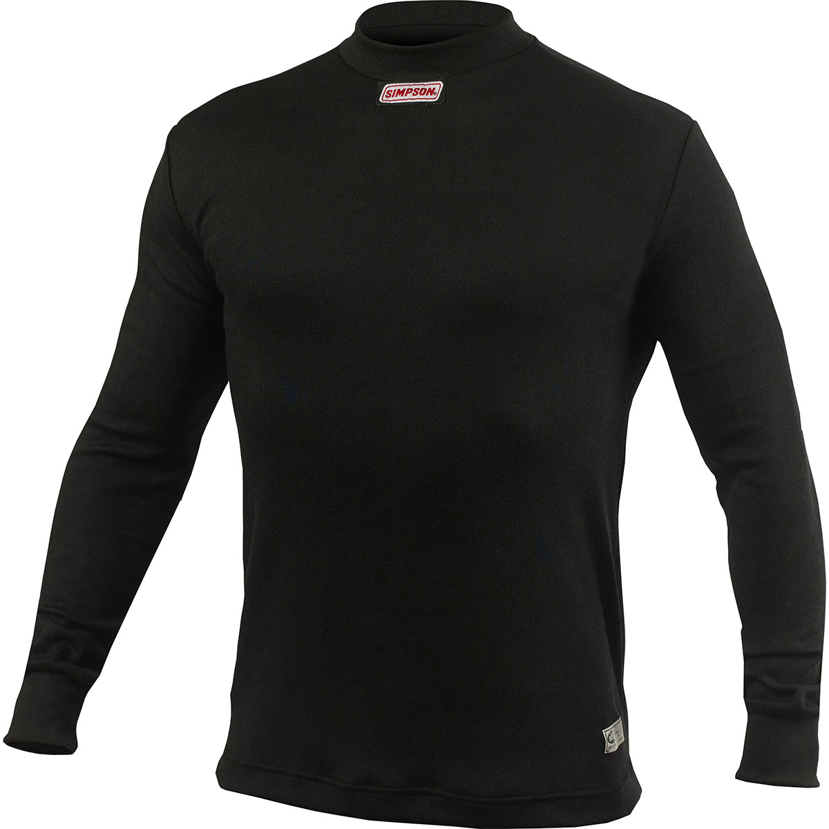 CARBONX TOP BLACK - LARGE UNDERWEAR - SFI - LONG SLEEVE