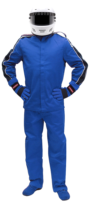SFI-5 JACKET, SMALL, BLUE 2-LAYER, NOMEX