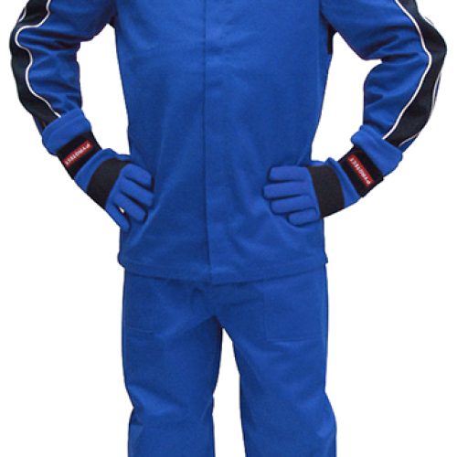 SFI-5 PANTS, MEDIUM, BLUE     2-LAYER, NOMEX