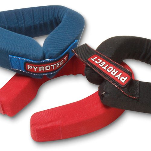 NECK BRACE, CONTOURED, BLACK  SFI APPROVED