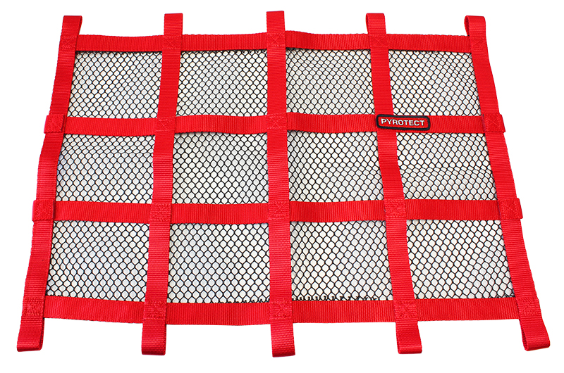 WINDOW NET, 18" x 24", RED SFI 27.1 RATED