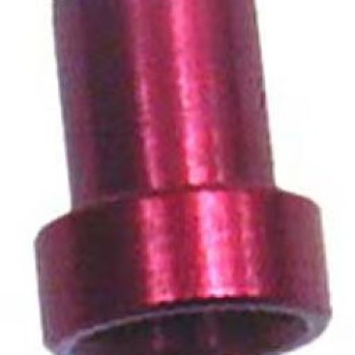 TUBE SLEEVE-3AN TO 3/16TUBE,  RED ANODIZE