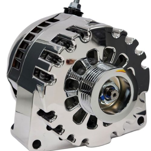 240A LS ALTERNATOR, POLISHED  S SERIES, BILLET, SIDE POST