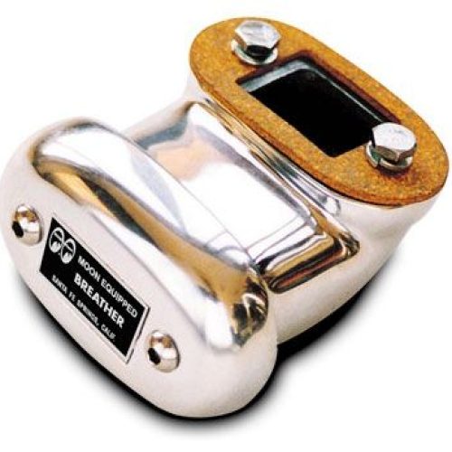 MOON 90DEG BREATHER-LOW BOY   FINNED POLISHED EA-