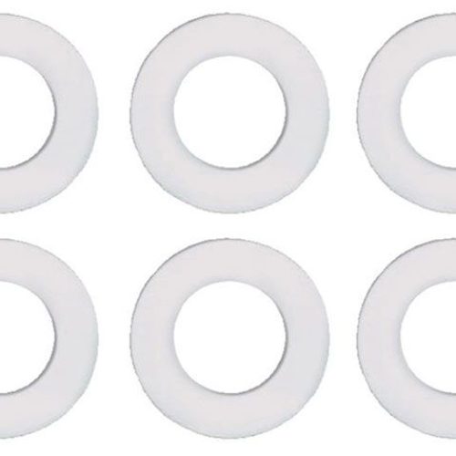 SUMP PLUG WASHERS, 10-PACK 1/2″ID x 7/8″OD, NYLON
