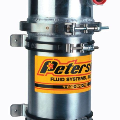 DRY SUMP OIL TANK, 2 GALLON   DUAL INLET, -12 MALE, 6 x 19.5