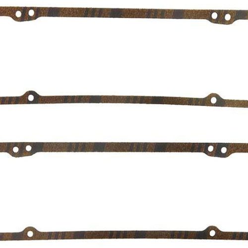 SBC VALVE COVER GASKET SET    CORK / RUBBER BLUE STRIP