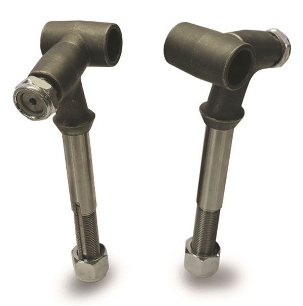 SO001-61107 American Hot Rod Parts S/S Adjustable Spring Perches Unpolished Stainless