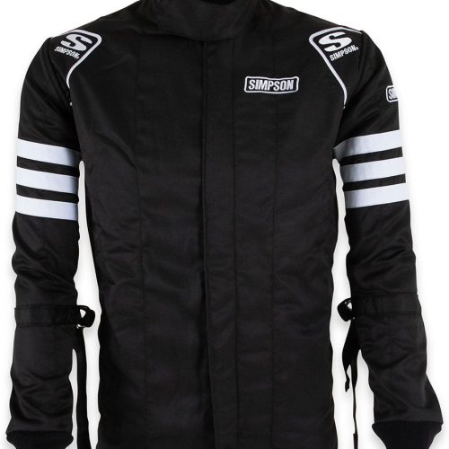 2 LAYER JACKET SMALL BLACK     SFI-5  WITH ARM RESTRAINTS