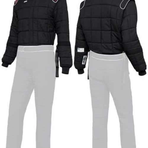 SFI-20 BLACK JACKET MEDIUM    W/ ARM REST SIGNATURE KNIT
