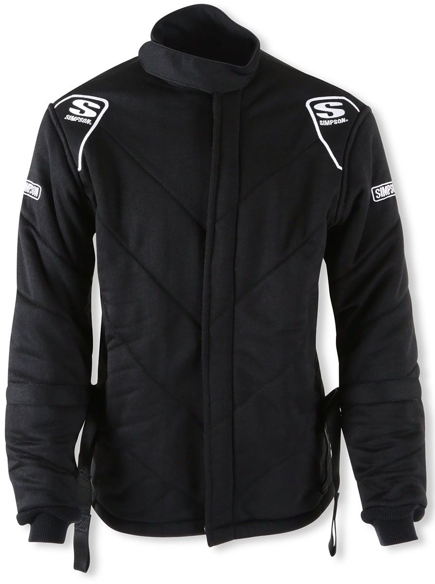 6G SFI-20 BLACK JACKET MEDIUM W/ ARM RESTRAINTS