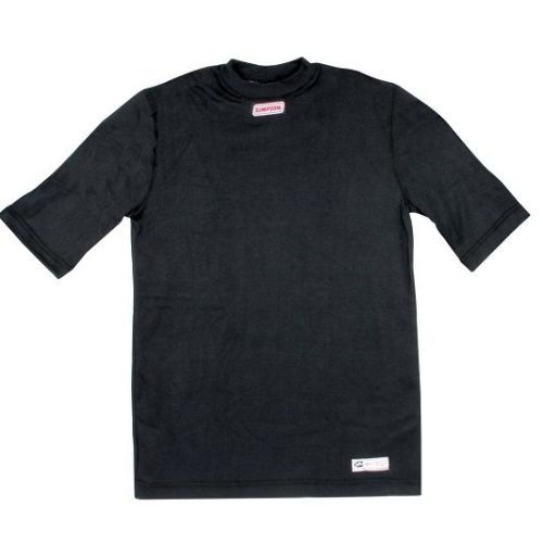 CARBONX SHORT SLEEVE SMALL UNDERWEAR TOP BLACK
