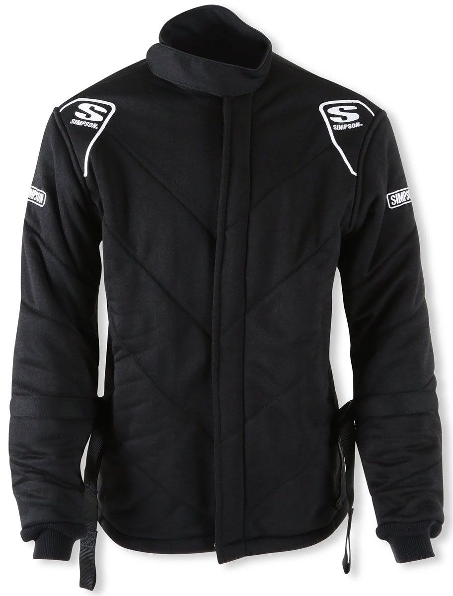 6G SFI-20 BLACK JACKET 2XL W/ ARM RESTRAINTS