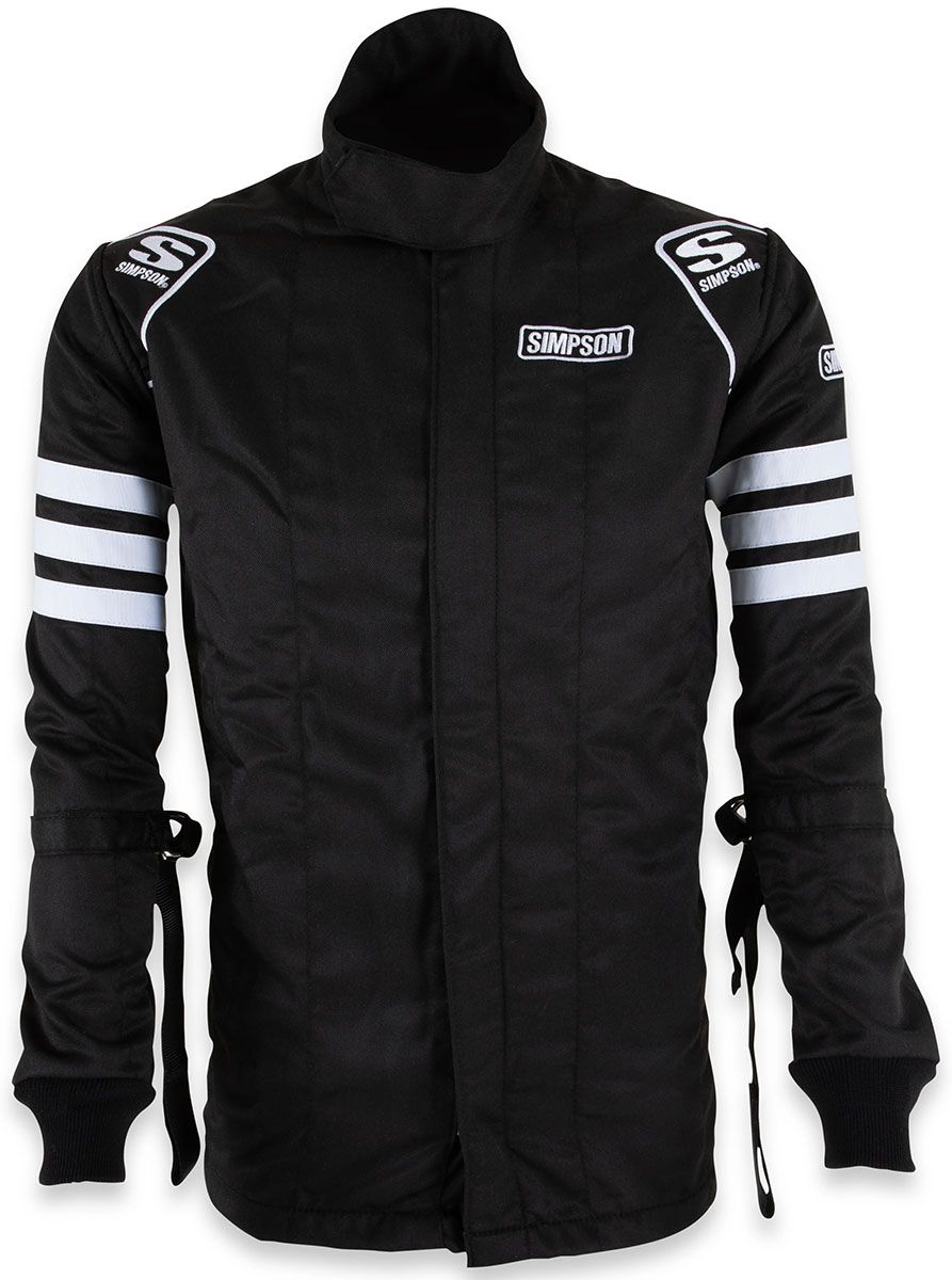 SIC402414 Simpson 2 Layer Jacket Xl Black Sfi 5 With Arm Restraints
