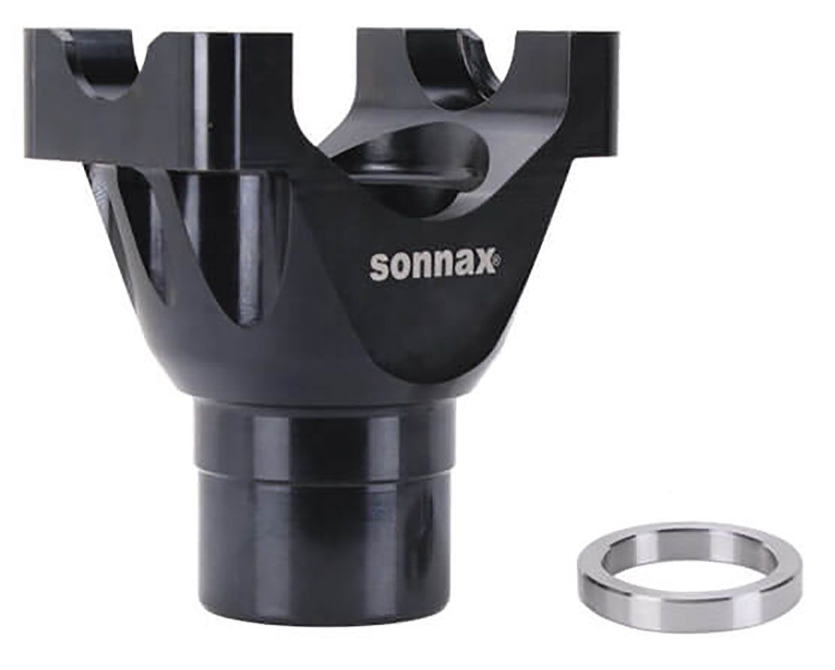 CHROMOLY PINION YOKE, FORD 9" 28 SPLINE, 1350 UNI