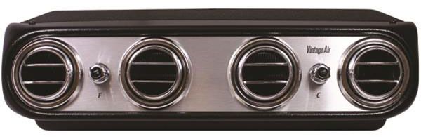 HERITAGE COOL ONLY UNDERDASH BRUSHED ALUM FACE