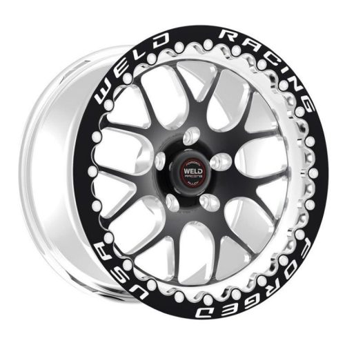 S77 BEADLOCK 15×8.33″ 5×4.5BC 5.5″BS. BLK CENTER & BEADLOCK