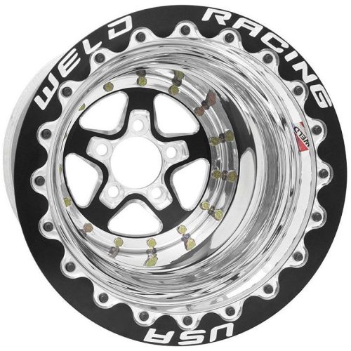 ALUMASTAR 15×8″ BLACK SBL     5×4.5″ 5″ B/S BLACK M/T SBL