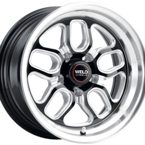 WELD BLACK LAGUNA 15×5 5×4.5″ ET19 3.75″ B/S GLOSS 1 PIECE
