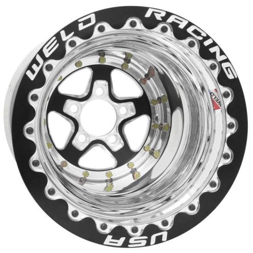 ALUMASTAR 15″x10″,4.5″BC,3″BS M/T ULTRALITE SBL BLACK CENTRE