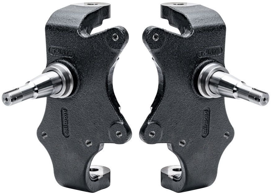 WB831-16660 Wilwood Chevy Tri 5 Pro Spindles, Pair2" Drop, Suit Wilwood Brakes