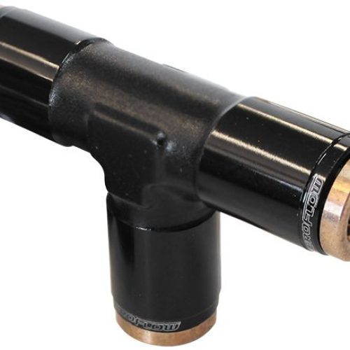 1/4″ TEE 120 SERIES NYLON     BLACK FITTING