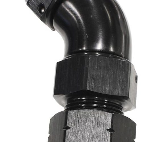 AF128-06BLK Aeroflow 3/8″ Tube 45 Deg Male  6 An Black Swivel Nut With Olive