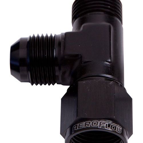 TEE -10AN FEMALE SWIVEL ON RUNBLUE SWIVEL NUT