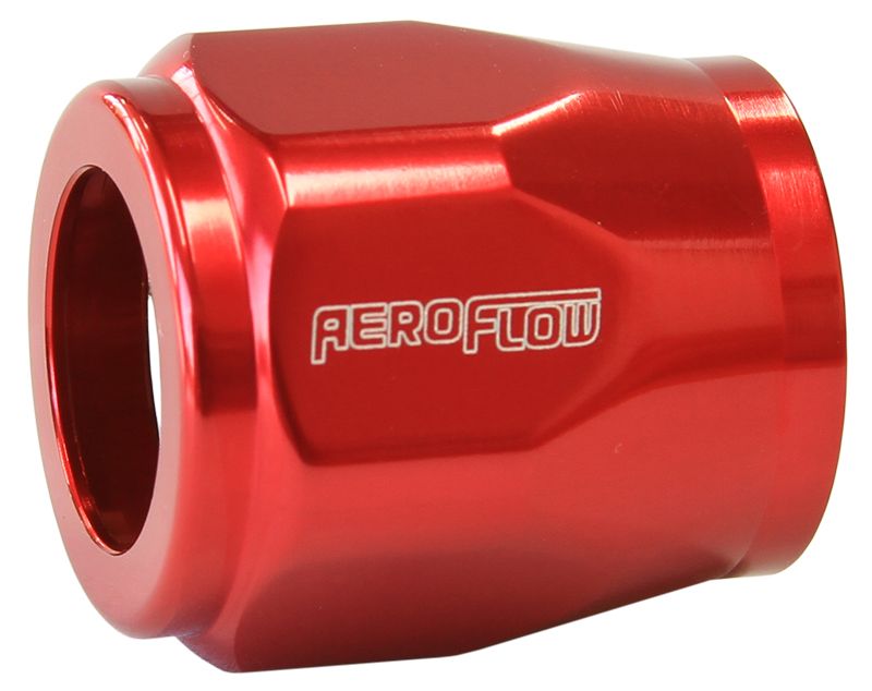 HEX HOSE FINISHER 17MM ID RED 11/16" ID CLAMP
